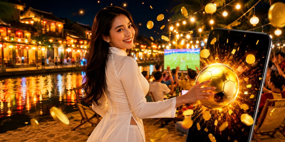 Không khí bóng đá tại Hội An gợi ý cách người dùng xem mục cược thể thao